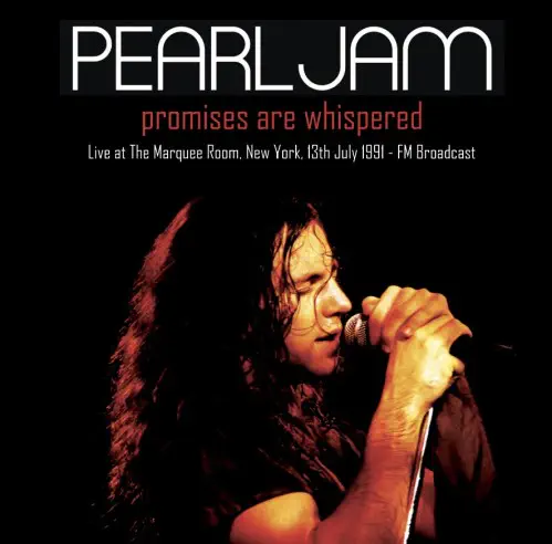 [PEARL JAM] 『TEN』直前の1991年NYマーキールームでの夜を刻んだ貴重ライヴ LPレコード!