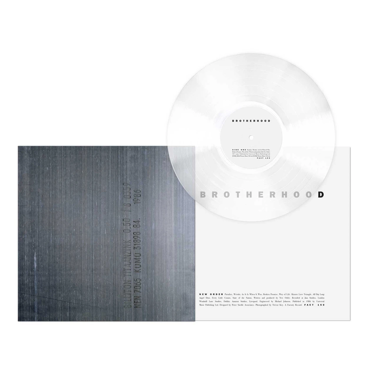 NEW ORDER / ニュー・オーダー / BROTHERHOOD (LIMITED WHITE COLORED VINYL 2024 REMASTER LP)