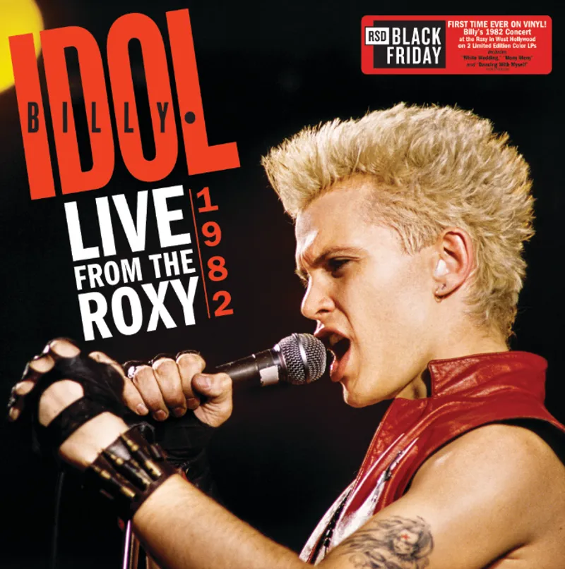 BILLY IDOL / ビリー・アイドル / LIVE FROM THE ROXY 1982 (2LP)