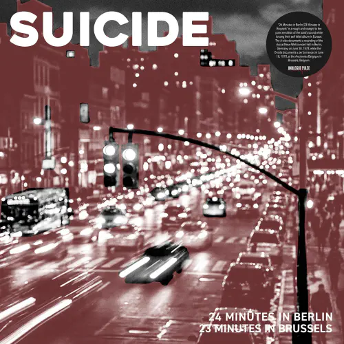 [SUICIDE] NYが生んだシンセ・パンク伝説、1ST期1978年のヨーロッパ公演 LPレコード!
