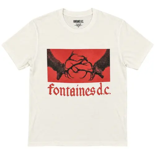 FONTAINES D.C. / フォンテインズ・D.C. / 1009322077 / CLASHING STAGS WHITE(S)