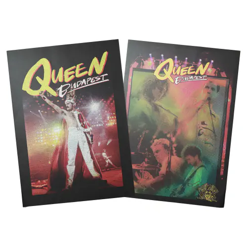 QUEEN / クイーン / QUEEN BUDAPEST 40TH ANNIVERSARY DOUBLE SIDED POSTER | A2両面ポスター