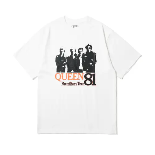 QUEEN / クイーン / BRAZILIAN TOUR 81 T-SHIRT | ブラジリアン・ツアー81 Tシャツ (L)