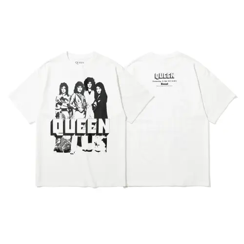 QUEEN / クイーン / BASEL LIVE T-SHIRT | バーゼル・ライブ Tシャツ (M)