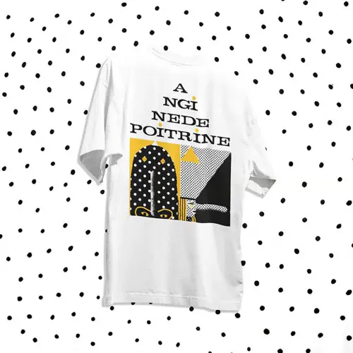 [ANGINE DE POITRINE] アンジーヌ・ド・ポワトリーヌ 新作Tシャツ＆シルクスクリーンポスター追加！！