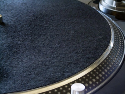 ターンテーブルマット / SCRATCH/BK SLIPMAT