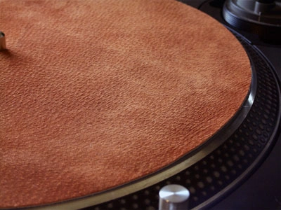 ターンテーブルマット / SLIPMATLIGHT BROWN