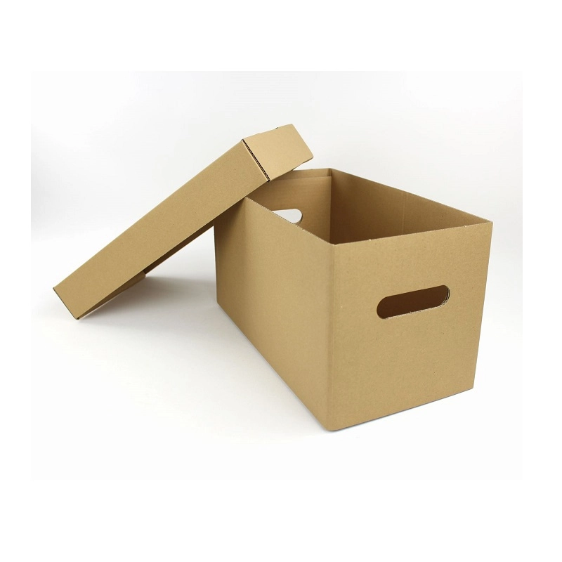EP用ダンボール / レコードダンボール EP用 ふた付(大)クラフト