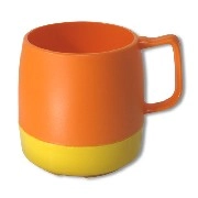 8 OZ MUG / 8 OZ MUG 2TONE ORANGE/YELLOW