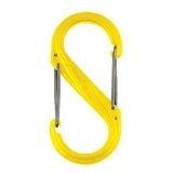 S-BINER PLASTIC / ＮＩＴＥ　ＩＺＥ　Ｓ－ＢＩＮＥＲ プラスチック　＃２　ＹＥＬＬＯＷ / NITE IZE S-BINER PLASTIC #2 YELLOW