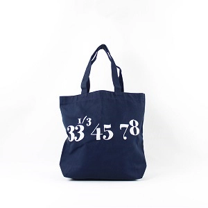 TYPOGRAPHY TOTEBAG / TYPOGRAPHY TOTE 33 1/3 (M/NW/POCKET)