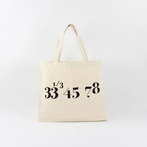TYPOGRAPHY TOTEBAG / TYPOGRAPHY TOTE 33 1/3 (L/NG)