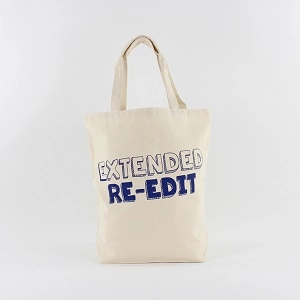 TYPOGRAPHY TOTEBAG / TYPOGRAPHY TOTE EXTENDED RE-EDIT (M/NB)