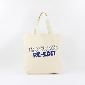 TYPOGRAPHY TOTEBAG / TYPOGRAPHY TOTE EXTENDED RE-EDIT (L/NB)