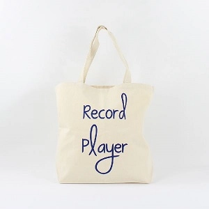 TYPOGRAPHY TOTEBAG / TYPOGRAPHY TOTE RECORD PLAYER (L/NB)