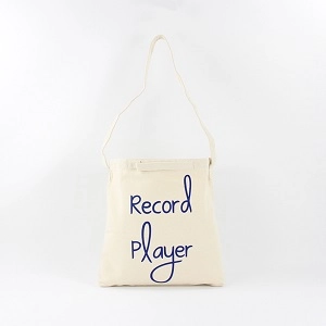 TYPOGRAPHY TOTEBAG / TYPOGRAPHY TOTE RECORD PLAYER (2W/NB/POCKET)