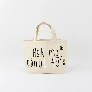 TYPOGRAPHY TOTEBAG / TYPOGRAPHY TOTE ASK ME  (S/NG)