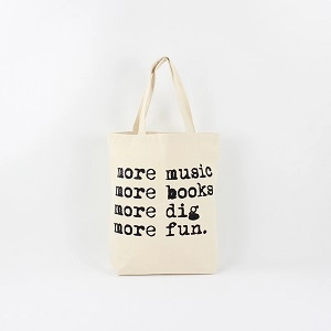 TYPOGRAPHY TOTEBAG / TYPOGRAPHY TOTE MORE MUSIC (M/NG)