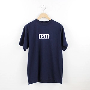 rpm / rpm LOGO Tシャツ (ネイビー) Sサイズ
