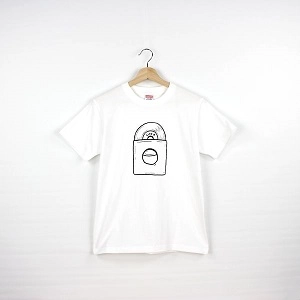 TON & SON / DONUTS 7" T-SHIRT WHITE XS