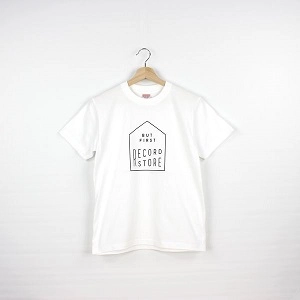 TON & SON / BUT FIRST RECORD STORE T-SHIRT WHITE L