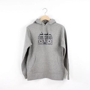 TON & SON / BOOM BOX PULLOVER PARKA GRAY L