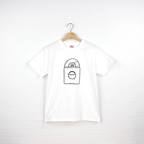 TON & SON / DONUTS 7" T-SHIRT WHITE L