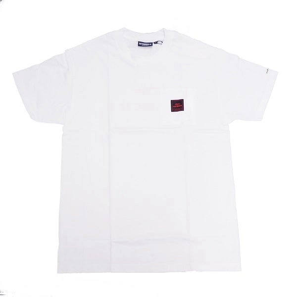 INTERBREED / diskunion × INTERBREED Generally SS pocket Tee White Mサイズ