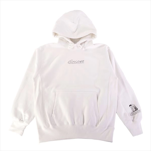 girlside GOODS / Girlside Hoodie One Point (XL/ホワイト)