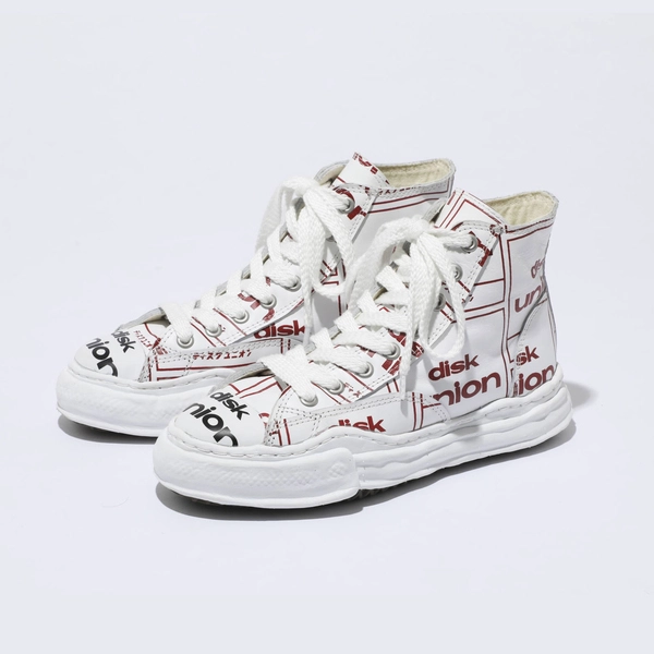 MIHARA YASUHIROxdiskunion / MIHARA YASUHIRO×diskunion / MIHARA YASUHIRO×diskunion hitop sneaker White 42