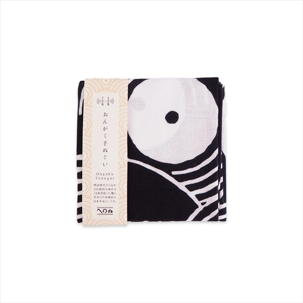 おんがく手ぬぐい / おんがく手ぬぐい レコード臼の目