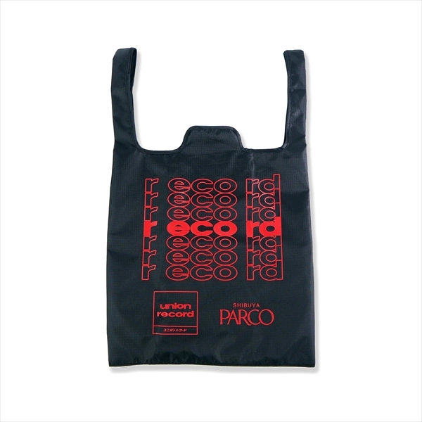 TOTE BAG / トートバッグ / ユニオンレコード渋谷 x 渋谷パルコ コラボエコバッグ レッド