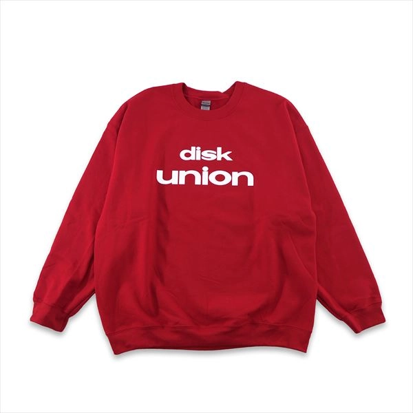 diskunion Crewneck Sweatshirt / diskunion Crewneck Sweatshirt (CherryRed/L)