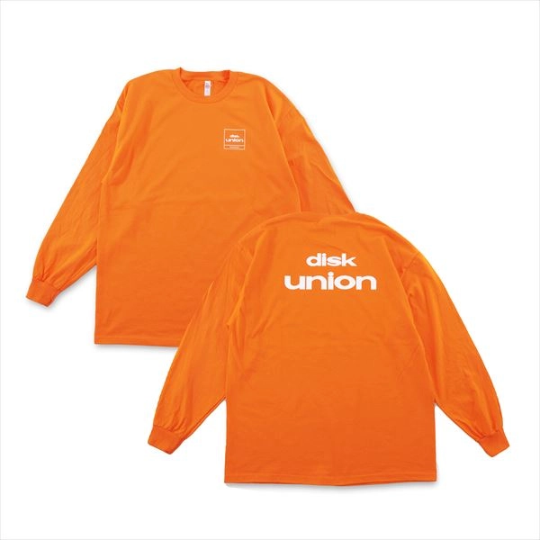diskunion Long Sleeve Tee / diskunion Long Sleeve Tee (Orange/M)