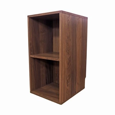レコードラック / ユニオンレコードラック プレーヤー台 2BOX ブラウン