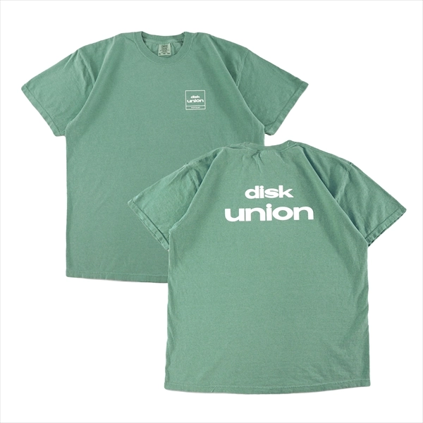diskunion Short Sleeve Tee / diskunion Tee Garment Dyed (Seaform/M)