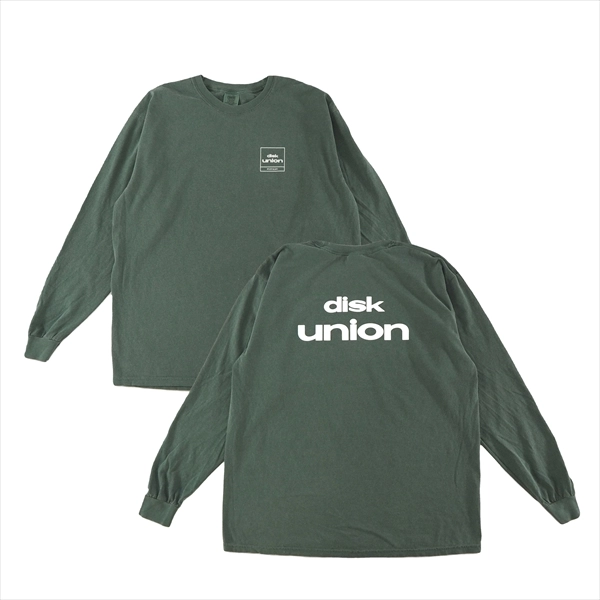 diskunion Long Sleeve Tee / diskunion Long Sleeve Tee Garment Dyed (BlueSpruce/L)