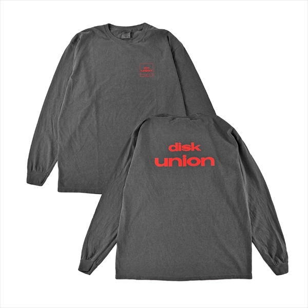 diskunion Long Sleeve Tee / diskunion Long Sleeve Tee Garment Dyed (Black/XL)