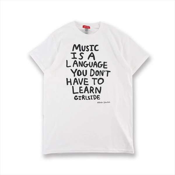 girlside GOODS / Girlside Babak Tシャツ (S/ホワイト)