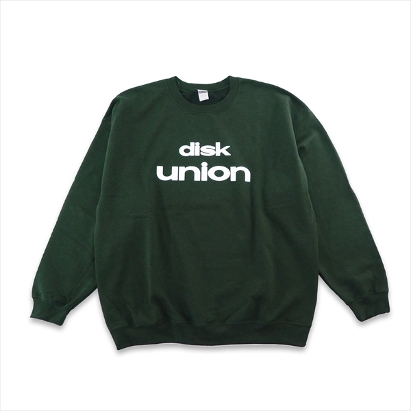 diskunion Crewneck Sweatshirt / diskunion Crewneck Sweatshirt (ForestGreen/M)