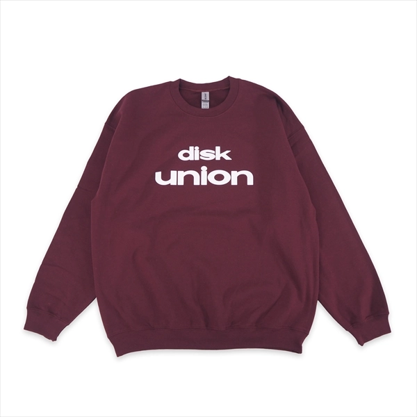 diskunion Crewneck Sweatshirt / diskunion Crewneck Sweatshirt (Maroon/L)
