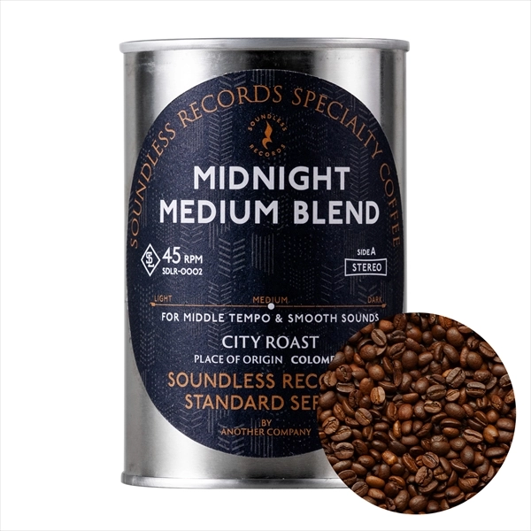 コーヒー / SOUNDLESS RECORDS MIDNIGHT MEDIUM BLEND