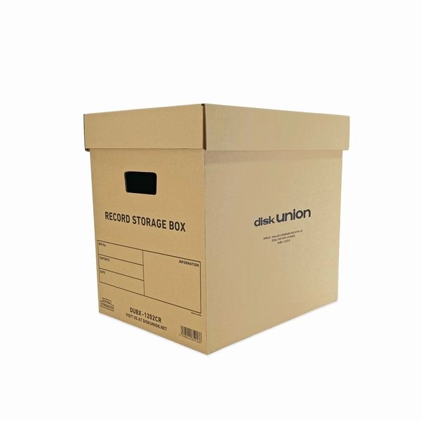 LP用ダンボール / レコードダンボール LP用 RECORD STORAGE BOX クラフト