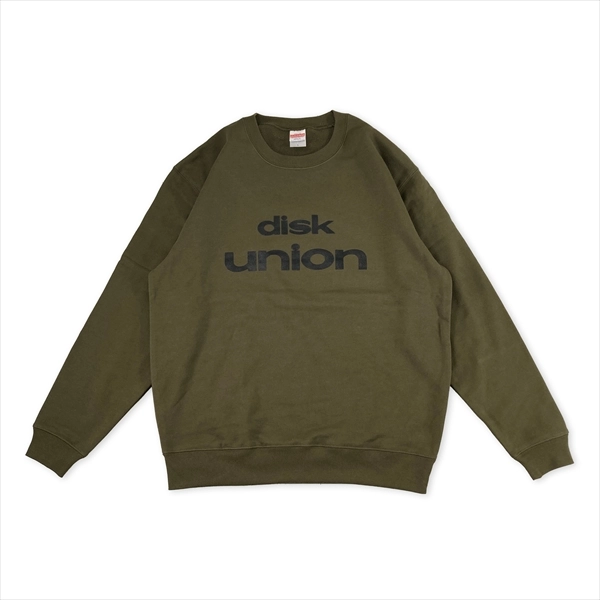 diskunion Crewneck Sweatshirt / diskunion Crewneck Sweatshirt 23 (Olive/XL)