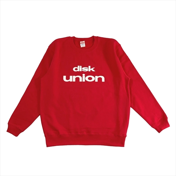 diskunion Crewneck Sweatshirt / diskunion Crewneck Sweatshirt 23 (Red/XXL)