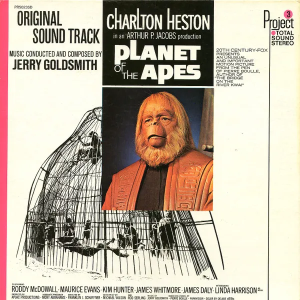 PLANET OF APES / JERRY GOLDSMITH / ジェリー・ゴールドスミス / 映画
