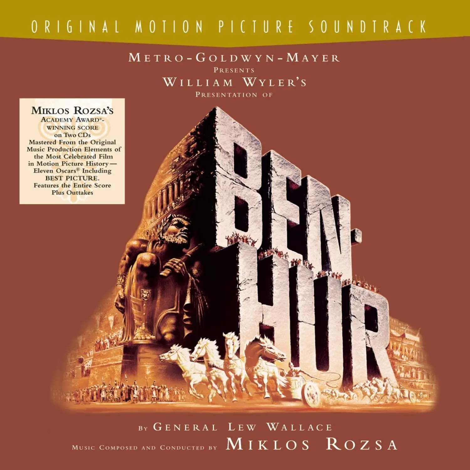 MIKLOS ROZSA / ミクロス・ローザ / BEN-HUR (2CD) / BEN-HUR