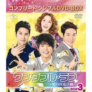 JUNG YU-MI / チョン・ユミ / ワンダフル・ラブ~愛の改造計画~ BOX3 <コンプリート・シンプルDVD-BOX>