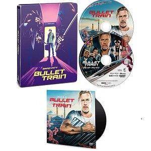 DAVID LEITCH / デヴィッド・リーチ / 【Amazon.co.jp限定】ブレット・トレイン　４Ｋ　ＵＬＴＲＡ　ＨＤ　＆　ブルーレイセット　スチールブック仕様(初回生産限定)(オリジナル特典 スペシャル・ボーナスディスク付)[4K ULTRA HD + Blu-ray][Steelbook] [Blu-ray]