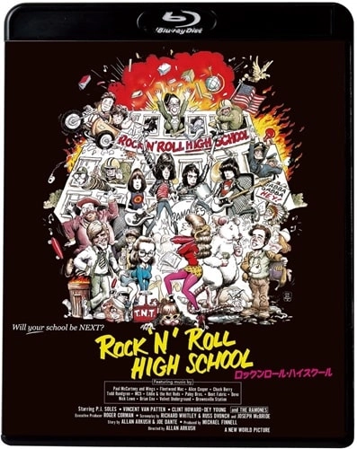 ALLAN ARKUSH / アラン・アーカッシュ / ロックンロール・ハイスクール [Blu-ray]